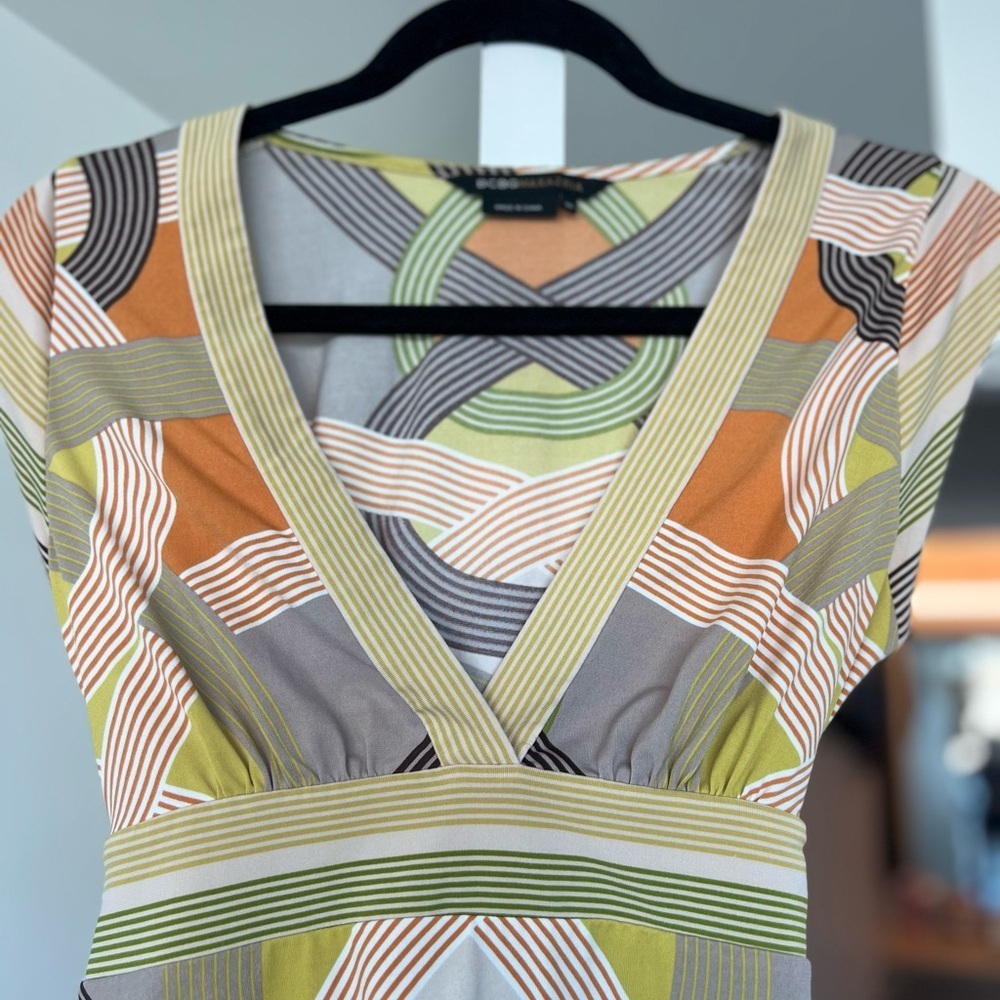 Vintage Y2K BCBG v-neck blouse-XS - Picture 2 of 4